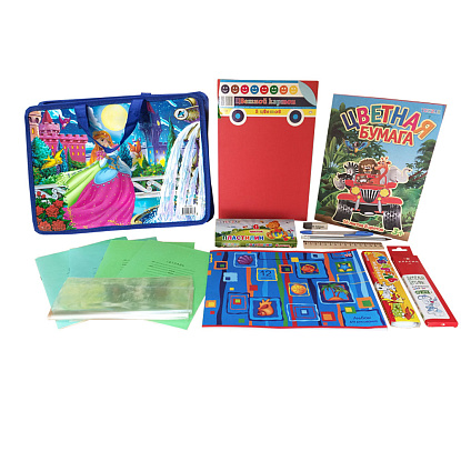 Набор первоклассника №4 "Здравствуй, школа!" для девочек